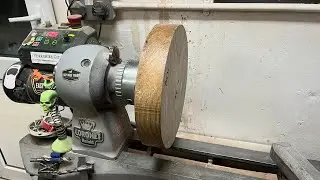 Woodturning - Splattered Ash Bowl