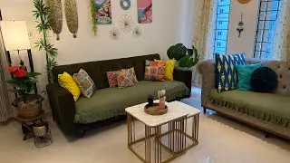 Living Room Tour #livingroomdecor #Indianlivingroom