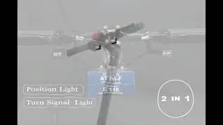 Turn Signal Blinkers with Position Light E-MARK ATM-F