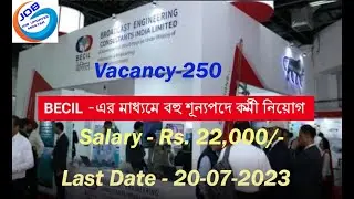 BECIL Recruitment 2023 | BECIL Field Assistant Recruitment 2023 | BECIL Field Assistant Vacancy 2023