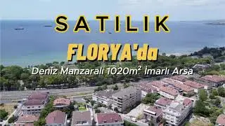 Tek Yetkili Laika Emlaktan Florya'da Deniz Manzaralı 1020m² İmarlı Arsa