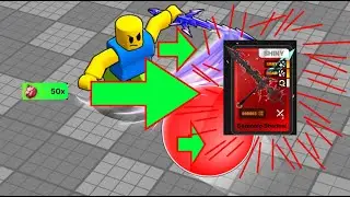 I MADE THE RAREST SWORD IN DEATH BALL!! (roblox death ball)