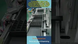 Two component potting machine