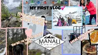 Affordable trip to manali 2024 #budgettrips #manali #youtubevlogs #manalitourguide #snowfall