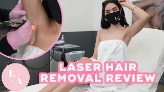 First Time Laser Hair Removal Experience with Haley Amaya