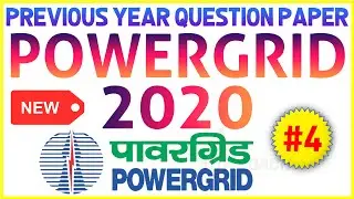 Power Grid Previous Year Question Paper  | PGCIL Diploma Trainee Previous Year Question Paper |#4