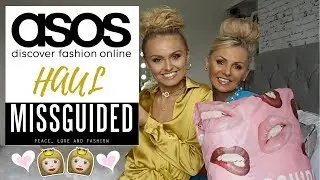 ASOS Haul with my MUM!!! 👭❤️ & Missguided try on Haul ✨
