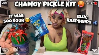 TRYING VIRAL TIKTOK CHAMOY PICKLE KIT ‼️