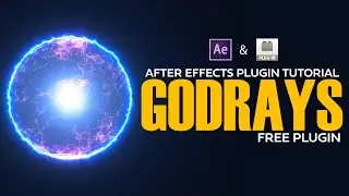 After Effects Godrays Free Plugin Tutorial