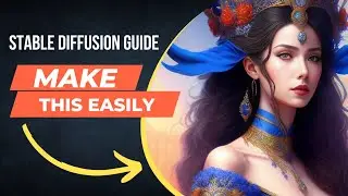 Generate beautiful portraits on Stable diffusion| AI Art tutorial EP-1