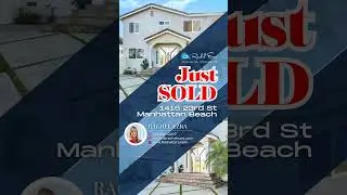 Just Sold - 1416 23rd St Manhattan Beach 🎉 #JustSold #RealEstate  #ManhattanBeach #RachelEzra