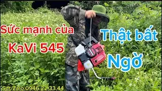 Máy phát cỏ Kavi 545 Cạn lời với em nó