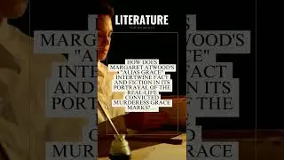 Alias Grace #short #shorts #shortvideo #shortsvideo #shortsfeed #literature
