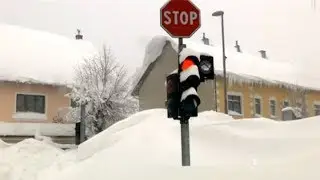 'Beast from the east' brings snow and freezing conditions to Europe