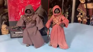 Offworld Jawa Star Wars The Mandalorian Hasbro 6&rdquo; Action Figure Unboxing, Review & Comparison
