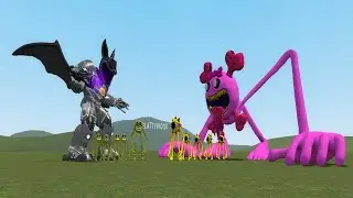 HORROR MEME MONSTER BATTLE (FULL BATTLE). Garry's mod
