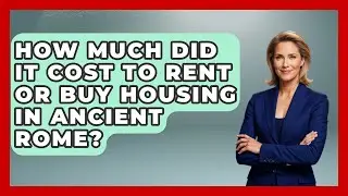 How Much Did It Cost To Rent Or Buy Housing In Ancient Rome? - All About Rome