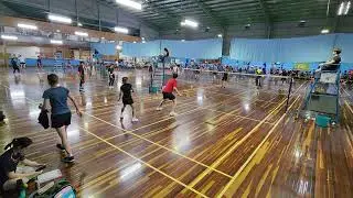 Chibi Titans vs Chibi Slayers (XD3) - Badminton Veterans 2025 (Ballarat)