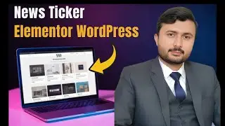 Content News Ticker in Elementor WordPress Website