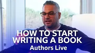 How To Start Writing A Book - Nikesh Shukla | Authors Live | BBC Scotland