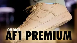 ON FOOT! Nike Air Force 1 PRM Premium Vachetta Tan Schopes 4K IM3078-200