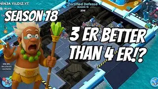 Boom Beach Warships Season 78 [ 3 ER Better Than 4 ER... ] 