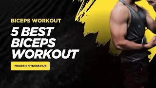 DAY 4: BICEPS WORKOUT 💥 | Mukesh Fitness Hub presents 90 DAYS CHALLENGE 💪