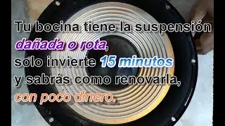 Tu bocina tiene la suspensi&oacute;n da&ntilde;ada o rota