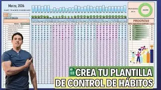 C&oacute;mo Crear Un Calendario Inteligente De Seguimiento De H&aacute;bitos En Excel | PLANTILLA DESCARGABLE