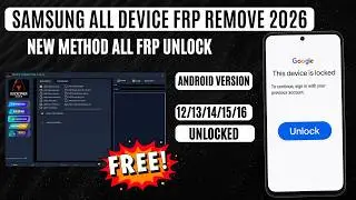 Samsung FRP Bypass Fix Enable ADB Failed Error | Free Tool | Latest 2026 Security Patch