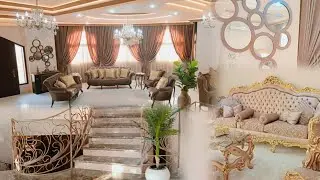 اخيرااا المفاجأه الكبرى 🏡جوله فى ڤيلا أهلى (بيت العز )😍بعد الفرش لاستقبال شهر رمضان الكريم ✨🌔