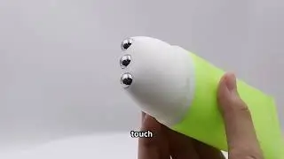 Experience the rolling ball massage tube sensation!