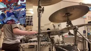 NOMELON NOLEMON/ミッドナイト・リフレクション(drum cover.)