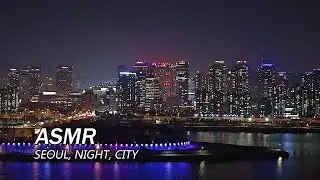 City Sounds and Traffic Ambience ASMR for Sleep and Study | Relaxing City at Night