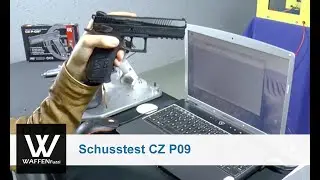 CZ P09 Schusstest, 5 Meter Diabolos vs. Stahl BB