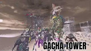 FLOODING AND WIPING A MEGA GACHA TOWER ARK ASA OFFICIAL 1X