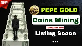 Pepe gold miner bot withdrawal || How to withdraw pepe gold minner airdrop || New airdrop