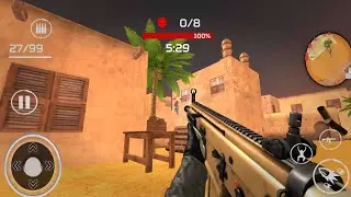 Critical Sniper Gun Strike: Real Shooting Game : FPS Shooting  Android GamePla #3