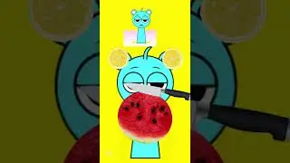 Fruit Head Challenge 🍉🍋 | Funny Animation for Kids!