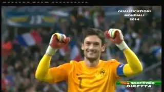 2012 (September 11) France 3 -Belarus 1 (World Cup Qualifier)