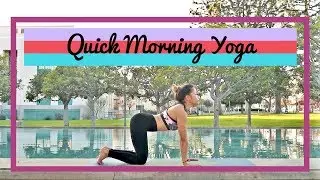 Quick Yoga Visuals | Quick Morning Yoga | KC Carter