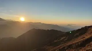 Kedarkantha Peak Sunrise 🌄 | 12,500 ft Above Sea Level