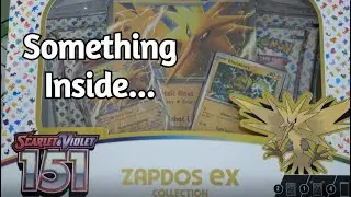 Pokemon 151 Zapdos Collection Box Opening