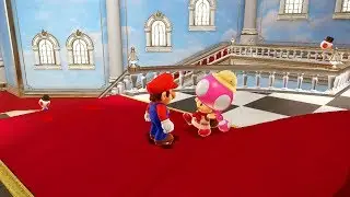 Super Mario Odyssey - Part 44 - Inside Peach's Castle