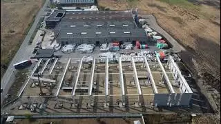 ❗ETAPELE CONSTRUCȚIEI UNEI HALE INDUSTRIALE GEMINA