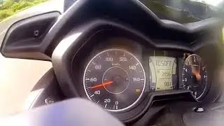 Xmax 300 top speed sonhız 160 kmh 2017