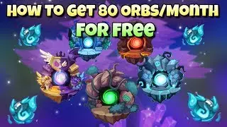 Idle Heroes (O) - How To Get 80 Orbs For FREE - Guide to get Full Completion Each Month