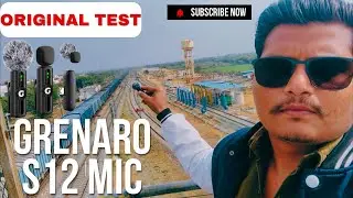 Full Review video Grenaro S12 Wireless Mic 3 Level Noise Cancellation Mode Test | Mic Under 1000💸