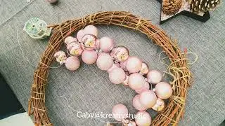 DIY T&uuml;rkranz f&uuml;r den Advent &ndash; So wird dein Gartentor oder Haust&uuml;r zum Hingucker #diy #tutorial