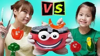 누가 요리를 더 잘할까요?!! 서은이와 엄마의 요리대결 바베큐 보드게임 Cooking Contest Board Game with Mommy